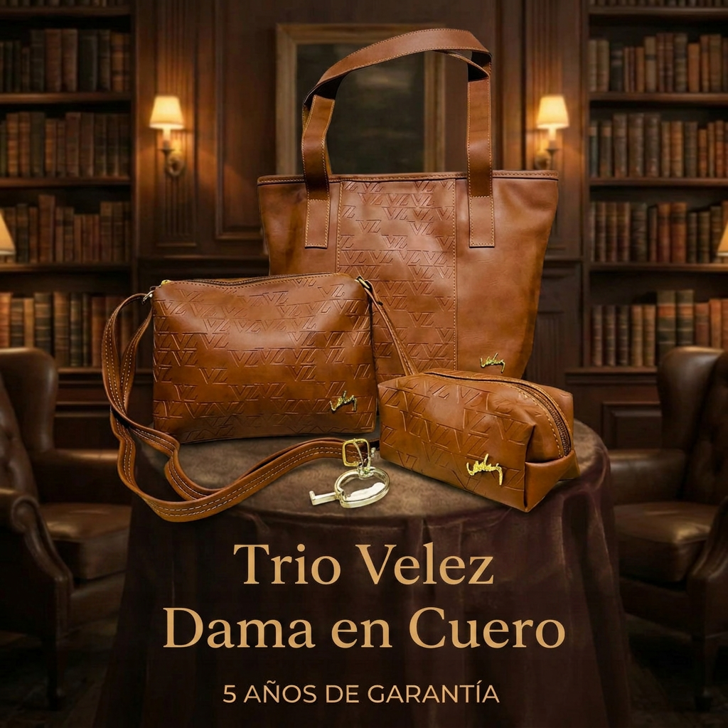 Antto - Trio Velez Dama en Cuero | Descuento Exclusivo Online